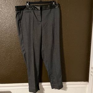 5 for $25 Worthington Gray Trousers with Black Trim